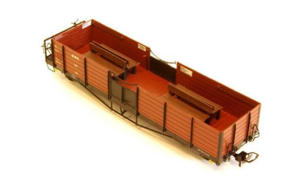 Melzer Modellbau - Sitze für HSB-Cabrio Wagen, Bausatz
